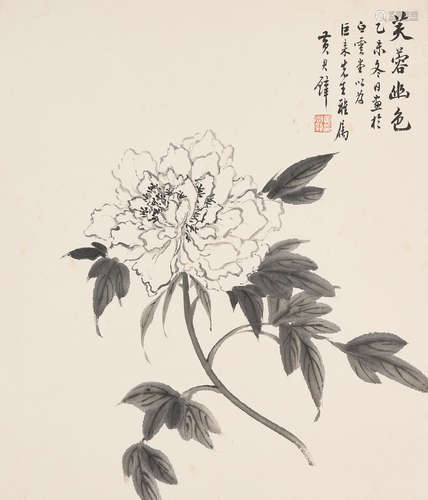 Huang Junbi (1898-1991)  Peony