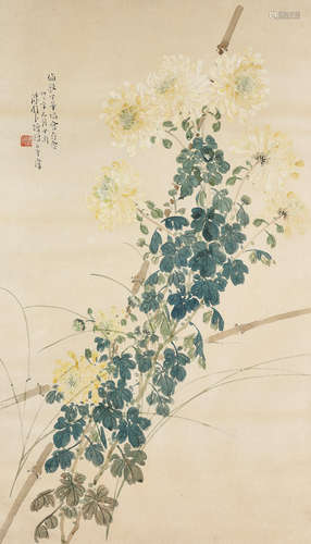 Chen Shuren (1883-1948)   Chrysanthemums