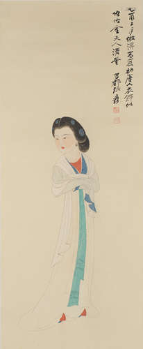 Zhang Daqian (Chang Dai-chien 1899-1983)  Tang Beauty