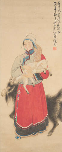 Guan Shanyue (1912-2007)   Shepherdess