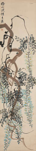 Qi Baishi (1864-1957)  Wisteria