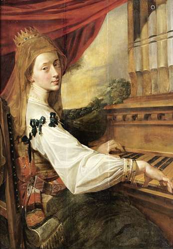 Flemish School, 17th Century Saint Cecilia