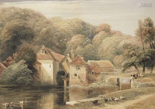 Peter de Wint OWS (Staffordshire 1784-1849 London) Arundel Mill