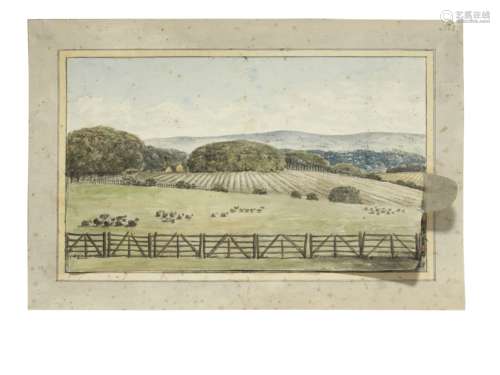 Humphry Repton (Bury St. Edmunds 1752-1818 Aylsham) Plan for the alteration of the prospect from ...