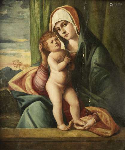 Follower of Giovanni Bellini (Venice circa 1430-1516) The Madonna and Child