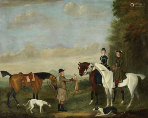 Circle of James Seymour (London 1702-1752) A coursing scene