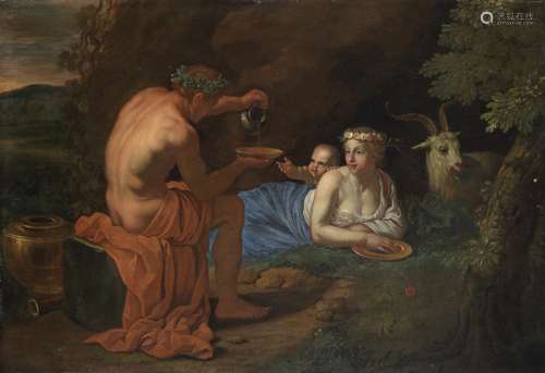 Circle of Nicolas Poussin (Les Andelys 1594-1665 Rome) The Infancy of Bacchus