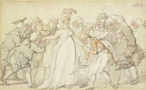 Thomas Rowlandson (London 1756-1827) The Beauty of Bath