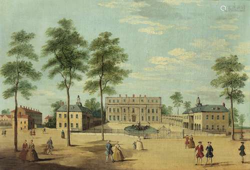 After John Maurer, 19th Century View of Buckingham House in St. James's Park; and View of the Mal...