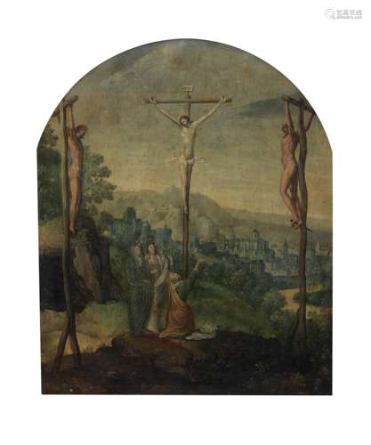 Flemish School, early 17th Century The Crucifixion