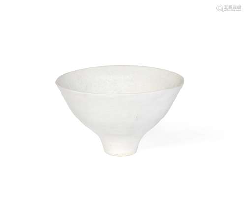 Dame Lucie Rie (British, Austrian 1902-1995) A Flared and Footed Stoneware Bowl, circa 1960