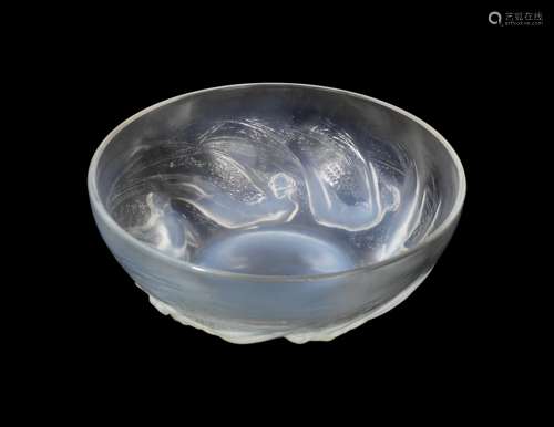 René Lalique (French, 1860-1945) An 'Ondines' Bowl, designed 1921