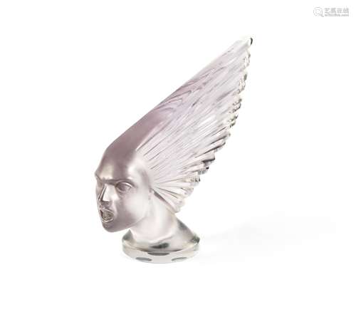 René Lalique (French, 1860-1945) A Pre-War 'Victoire' Car Mascot, design introduced in 1928