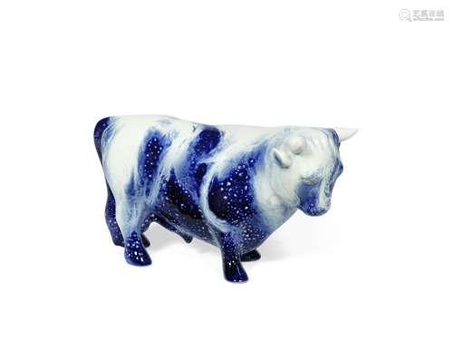 Royal Doulton A Rare Prototype Model of a Bull, registered in 1960