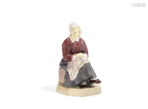 Phoebe Stabler for Royal Doulton 'Picardy Peasant (woman)': A Rare Ceramic Figure, 1913-1938