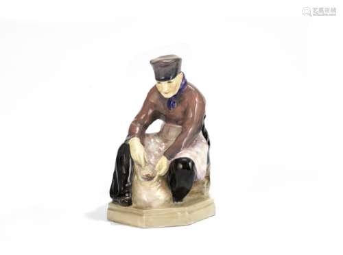 Phoebe Stabler for Royal Doulton 'Picardy Peasant (man)': A Rare Ceramic Figure, 1913-1938