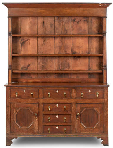 A 19th century oak dresser