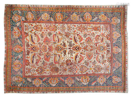 A large Ushak carpet 445 x 575cm