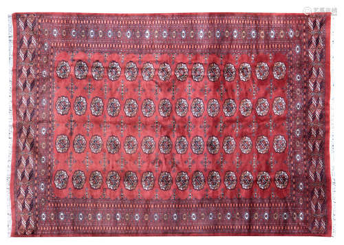 A Tekke carpet 218 x 320cm