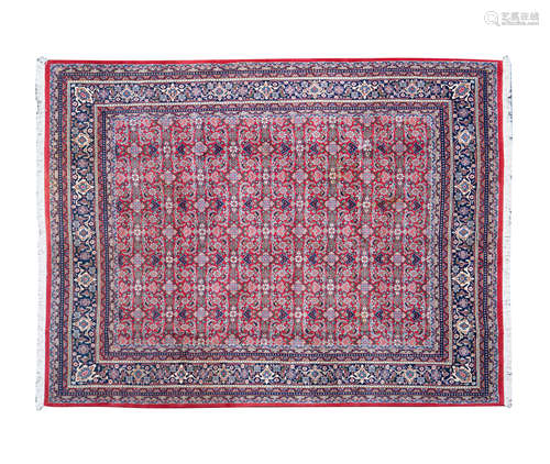 A Hamadan carpet 244 x 303cm