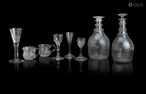 A collection of Irish glass