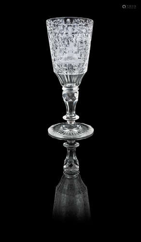 A Silesian goblet Circa 1740