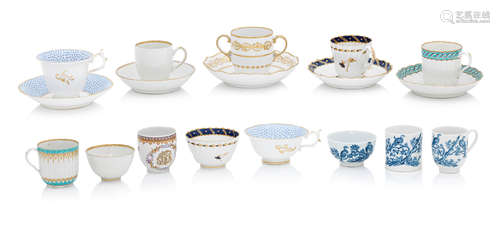 A collection of English teaware Late 18th/19th century