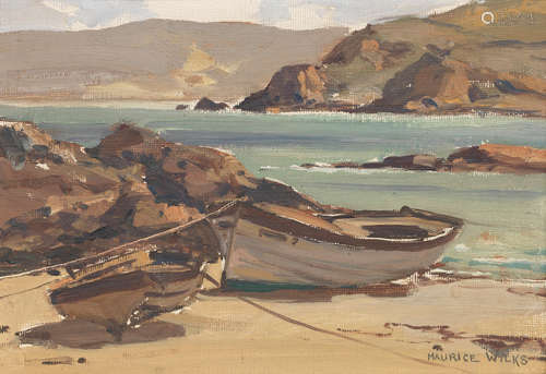 Maurice Canning Wilks R.U.A., A.R.H.A. (Irish, 1910-1984) Rockport, Cushendun