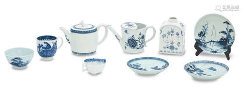 A collection of English porcelain Mid-late 18th century