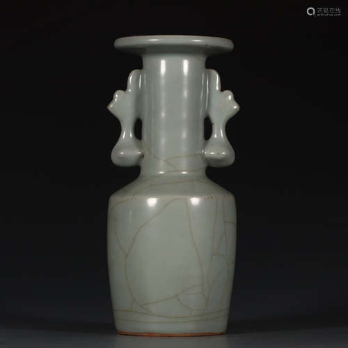 A Chinese Longquan Kiln Porcelain Vase