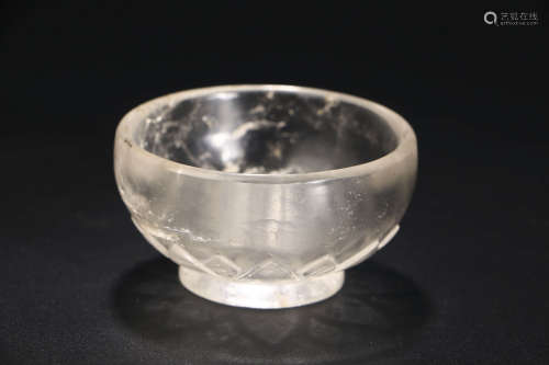A Chinese Crystal Bowl