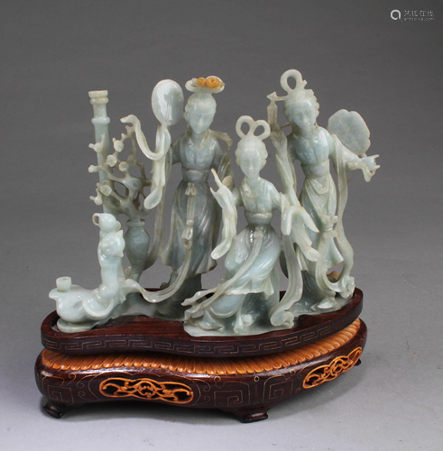 Chinese Carved Jade Figurine