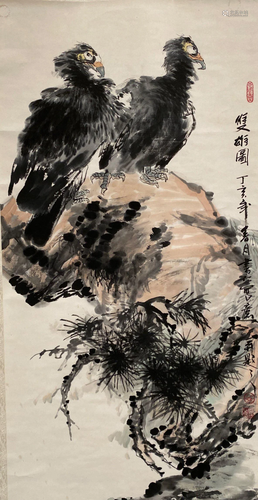 Chinese Hanging Scroll Painting