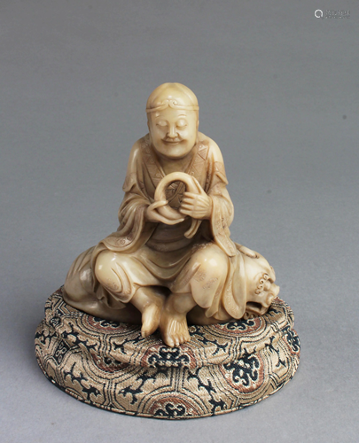 Chinese Soapstone Carved Statue