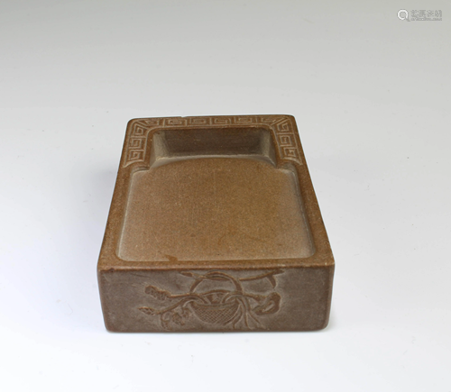 Chinese Carved Inkstone