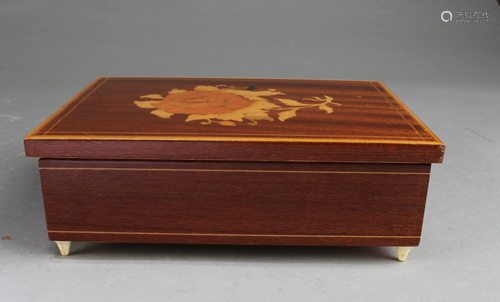 A Wooden Lacquer Musical Box