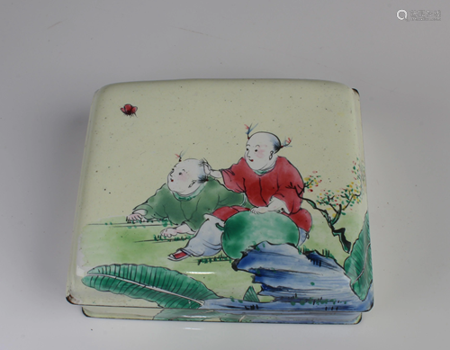 An Enamel Box