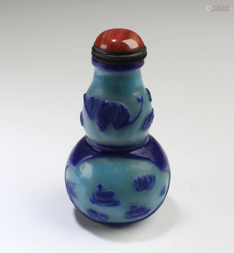 Chinese Peking Glass Snuff Bottle