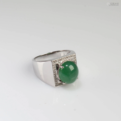 Chinese Jadeite Ring