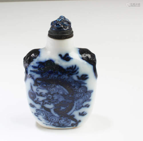 Chinese Porcelain Snuff Bottle