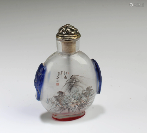 Chinese Peking Glass Snuff Bottle