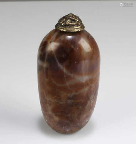 Chinese Jadestone Snuff Bottle