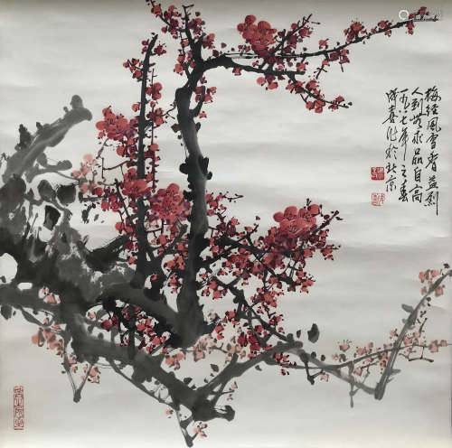 王成喜 1987年作 红梅