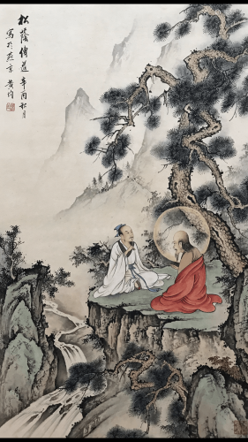 黄均 A Chinese Painting, Huang Jun Mark