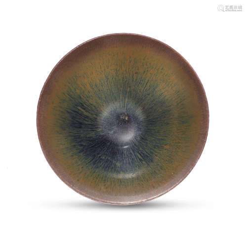 A Jianyao 'Hare's fur' glazed conical tea bowl Song Dynasty