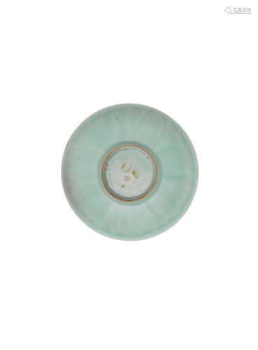 A Longquan celadon glazed lotus dish Southern Song Dynasty