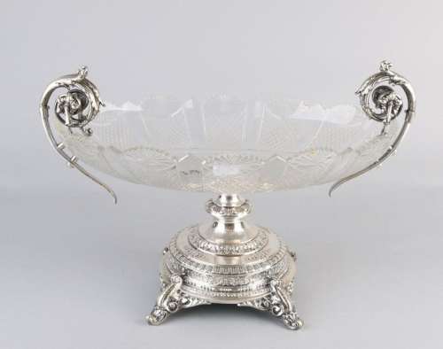 Jardiniere with silver