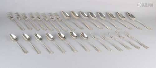 Lot of silver cutlery