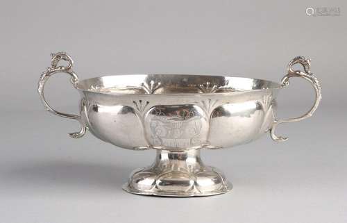 Groningen silver brandy bowl