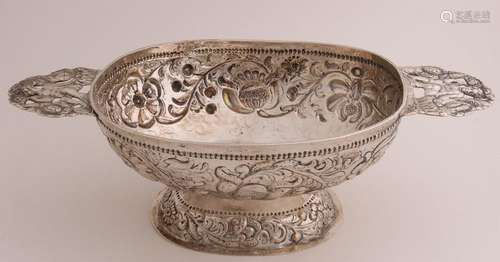 Silver brandy bowl